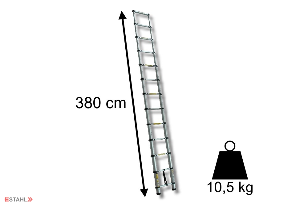Alu Teleskopleiter 13 Sprossen