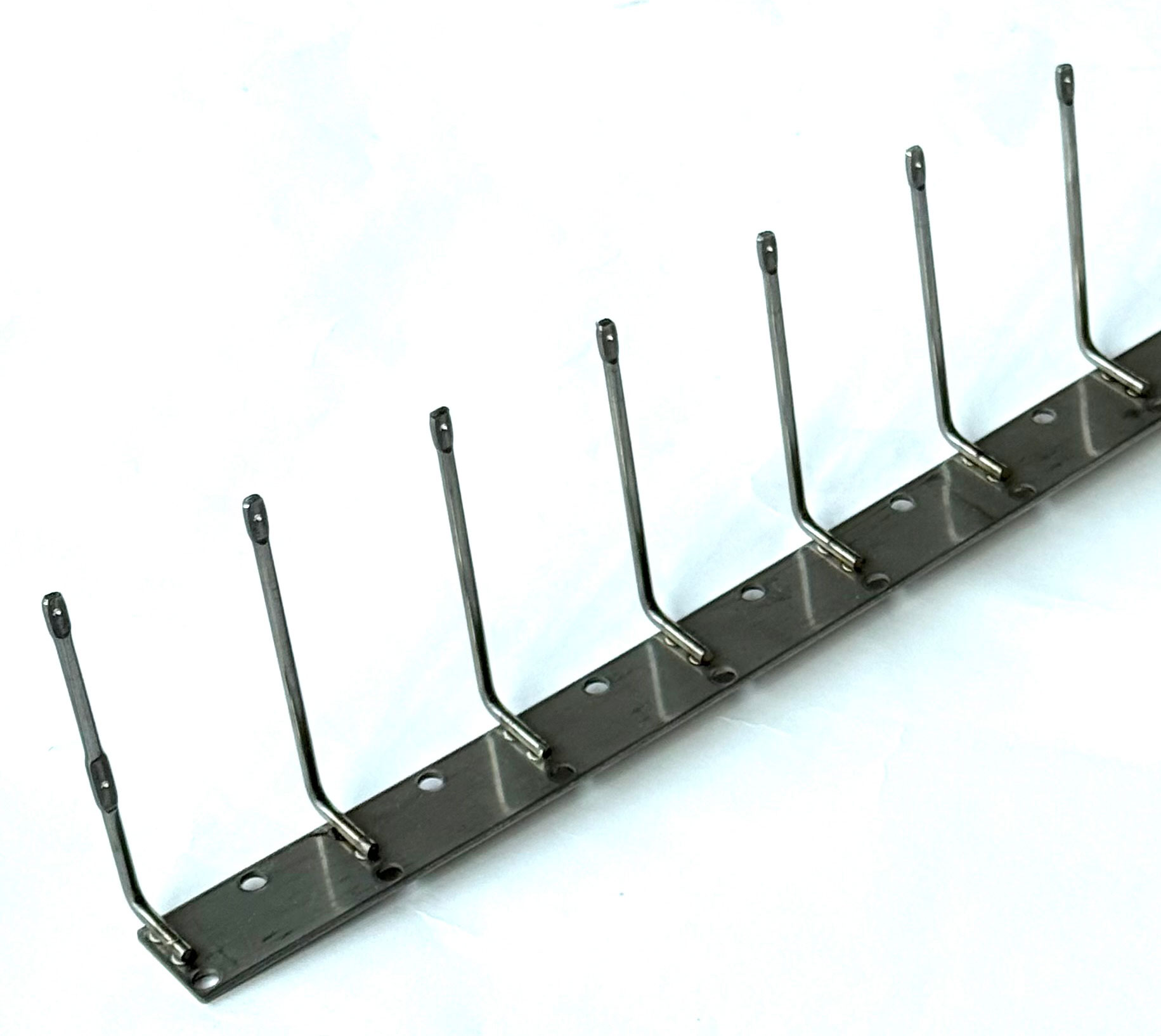 Edelstahl Seilständer, 7-fach mit Unterflugschutz