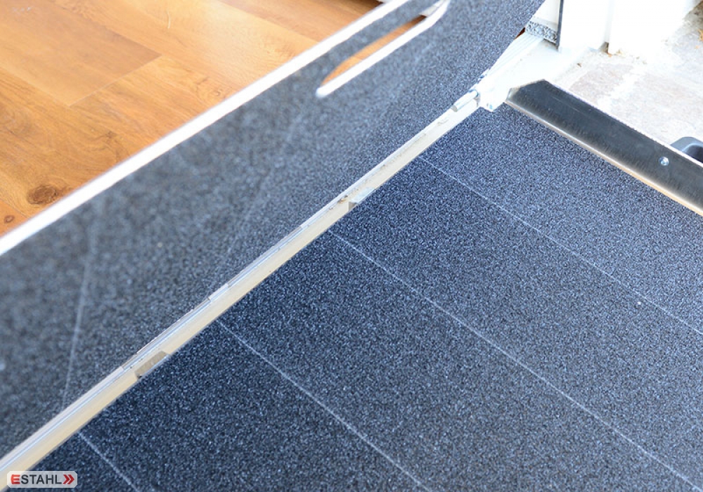 Balkonrampe aus Aluminium