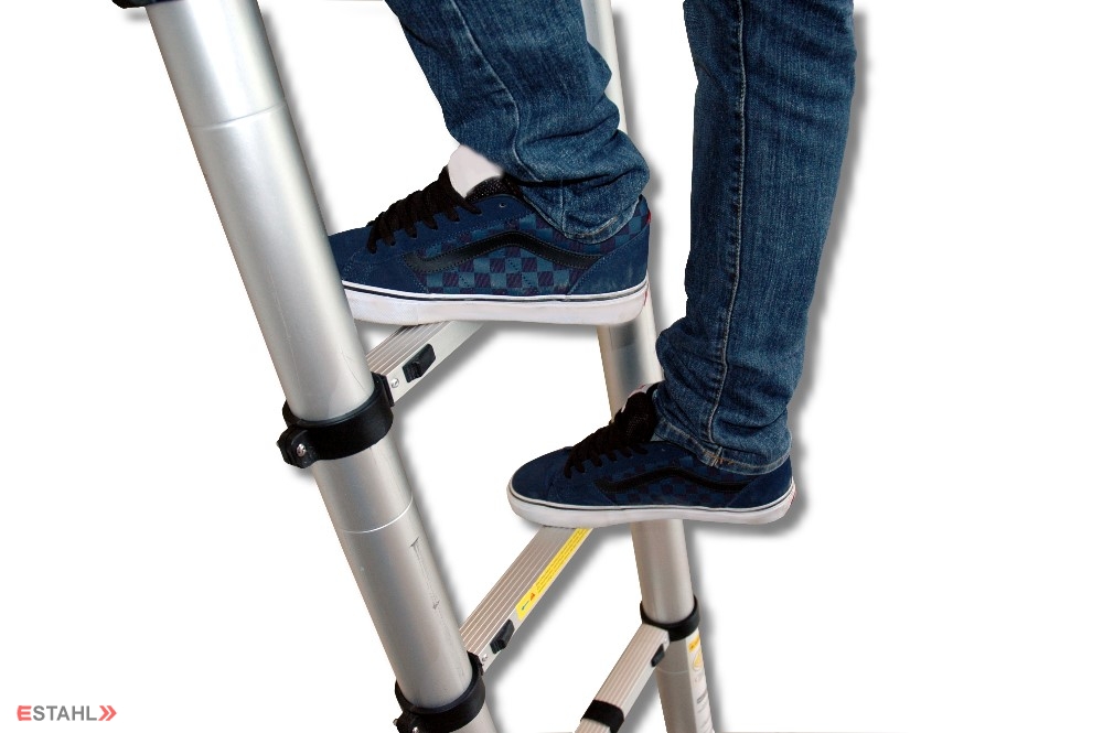 Alu Teleskopleiter 13 Sprossen