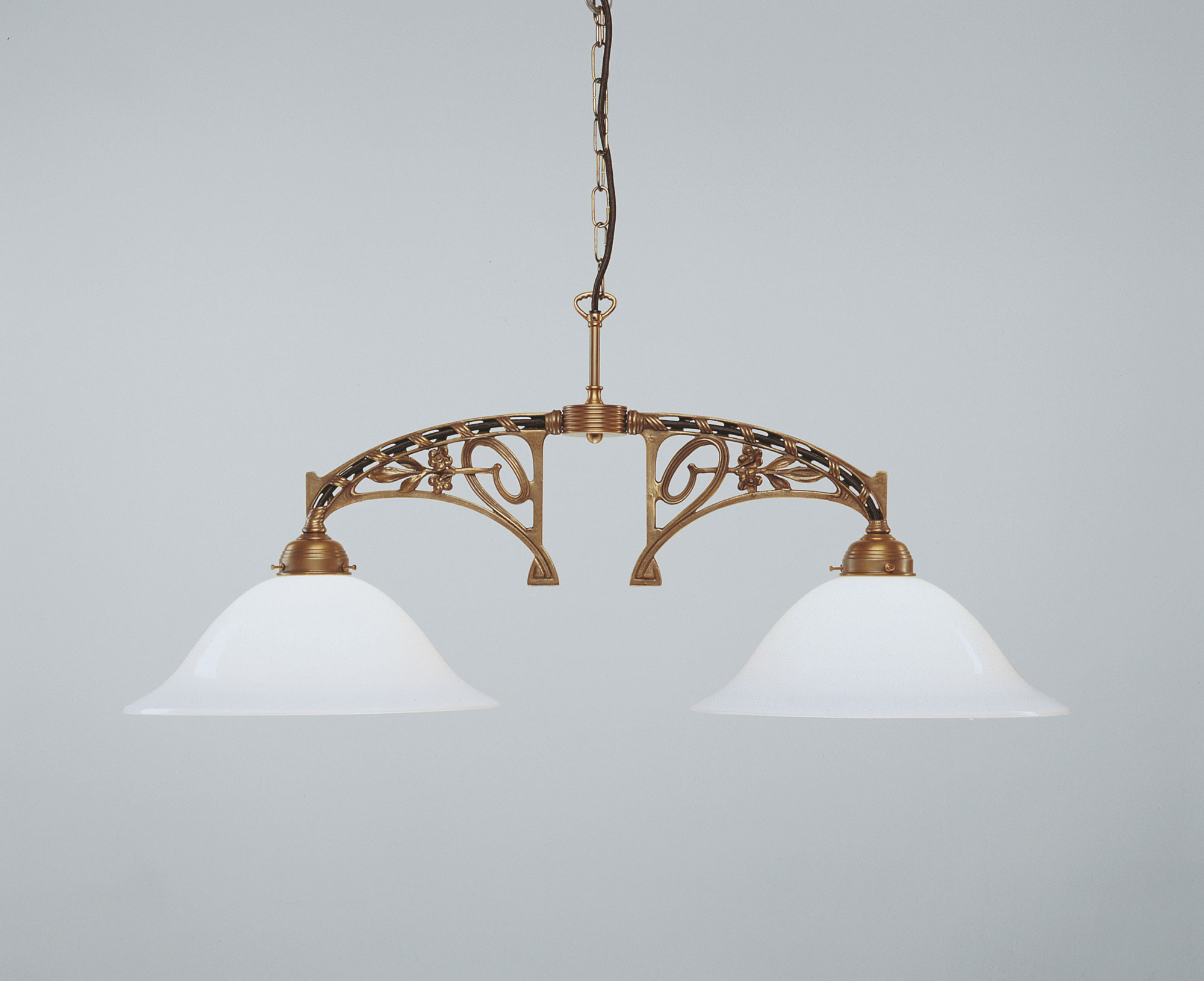 Doppelpendelleuchte D52-90 op B