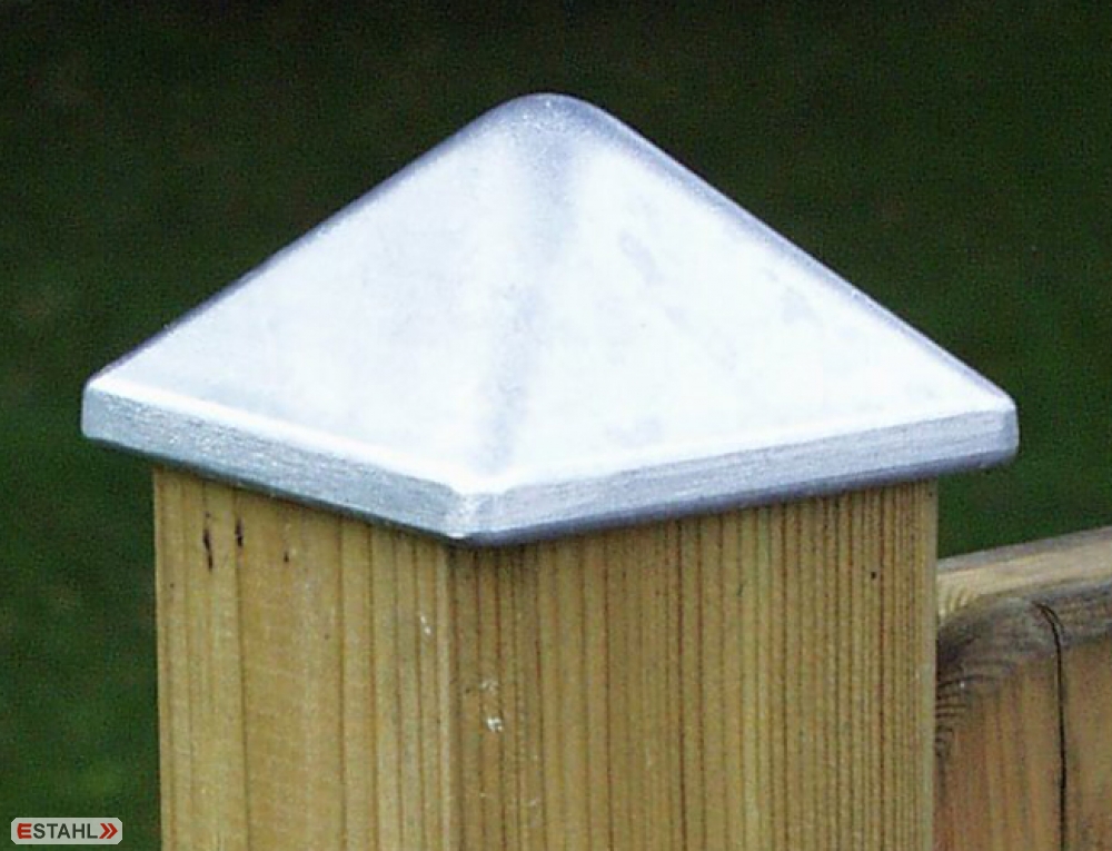 Aluminium post caps - Pyra