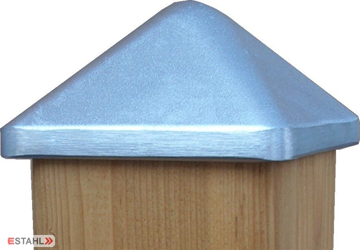 Aluminium post caps - Pyra