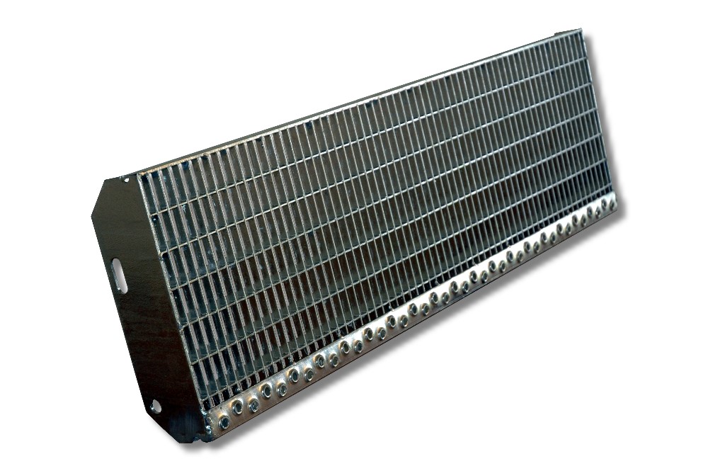 Marche en caillebotis 1000 x 305 mm  - Maille 30/10
