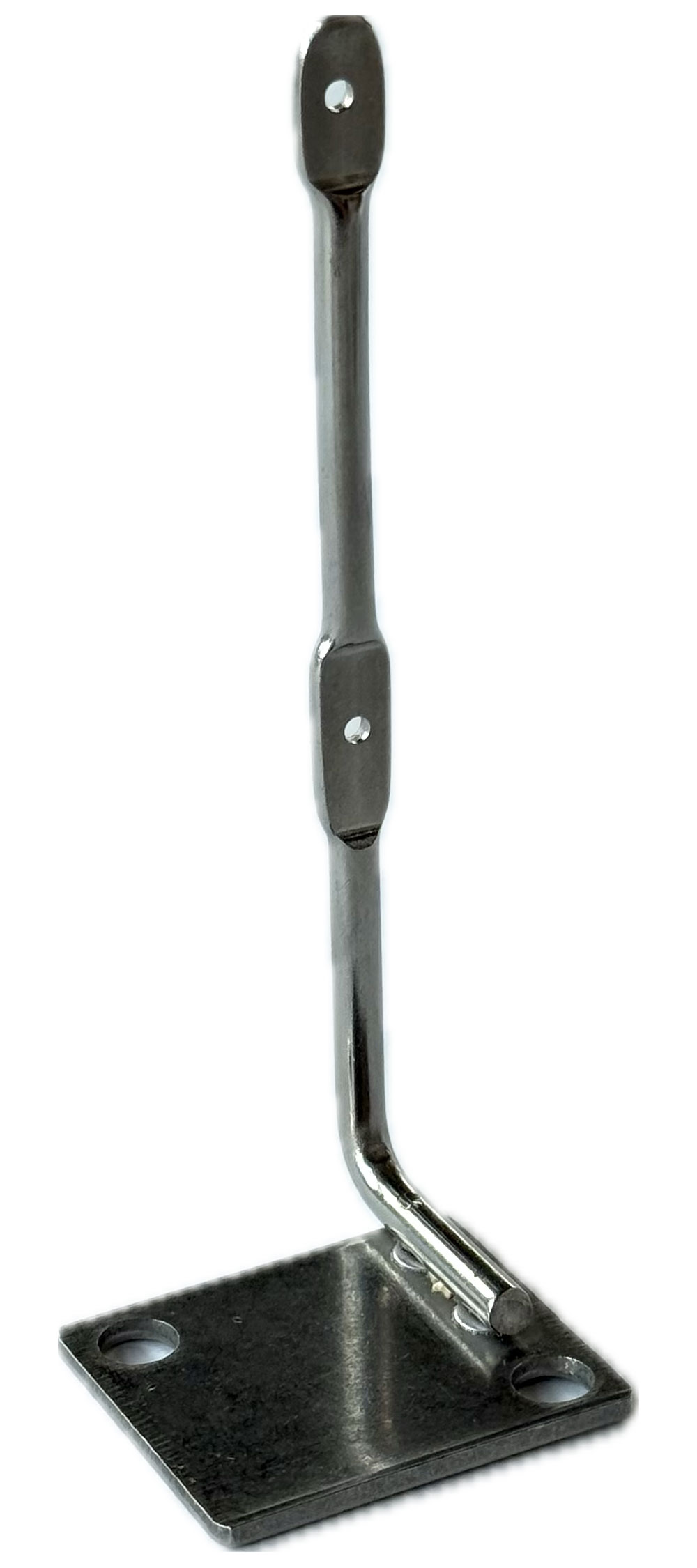 Edelstahl Seilständer, 1-fach mit Unterflugschutz